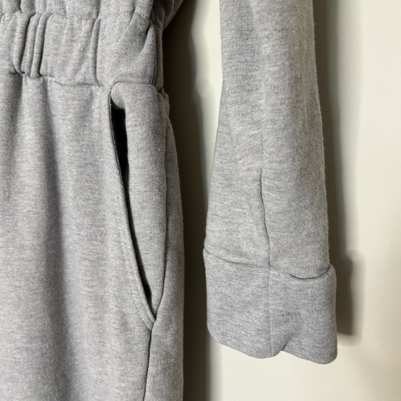 WeWoreWhat Leisure Suit Gray Sweatsuit Jumpsuit Onesie - Picture 7 of 11